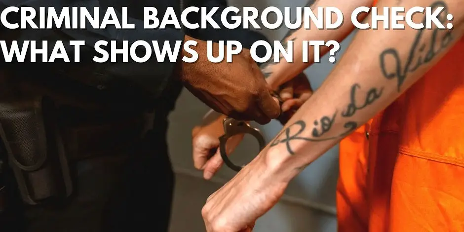 Criminal Background Check: What Shows Up On It?