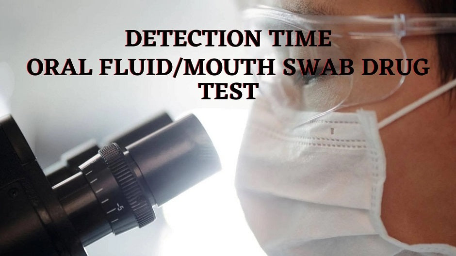 Detection Time: Oral Fluid or Mouth Swab Drug Test