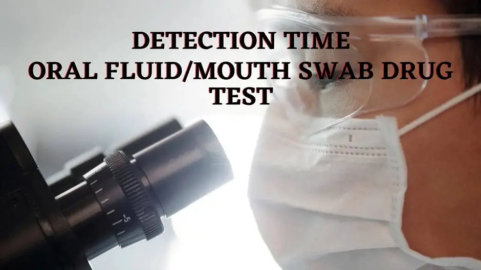 Detection Time: Oral Fluid or Mouth Swab Drug Test
