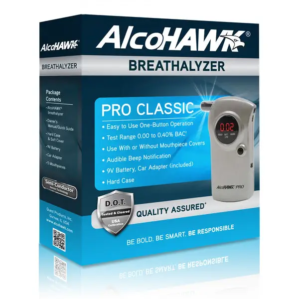 The AlcoHAWK® PRO Breathalyzer